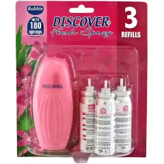 Discover Bathroom Fresh Spray 15 ml 3-pack