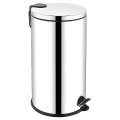 Rulopak RSC-0204 Pedallı Paslanmaz Çöp Kovası 40 lt