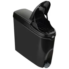 Rulopak Gizli Kapak Ped Atık Çöp Kovası 20 litre Siyah