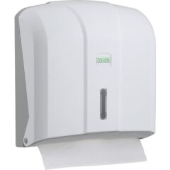 Vialli Z-Fold Paper Towel Dispenser, Capacity 300 Towels, White