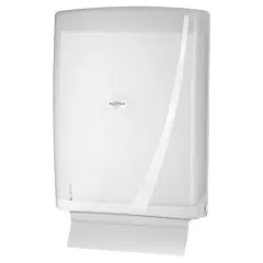 Rulopak R-1312 Modern Z-Fold Towel Dispenser, White, 400-pack.