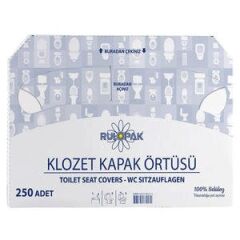 Rulopak R-2613 Klozet Kapak Örtüsü 250 Yaprak