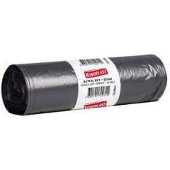 Koroplast Çöp Torbası Horeca Battal Boy 72 cm x 95 cm Siyah 10'lu Paket