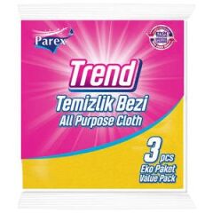 Parex Trend Temizlik Bezi 3'lü Paket