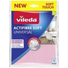 Vileda Aktifibre 2-Pack Soft Cleaning Cloths