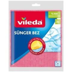 Vileda Sponge Cloth 3-Pack Eco Pack