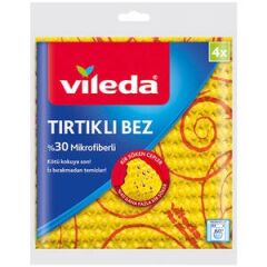 Vileda Textured Cleaning Cloth, 4-Pack
