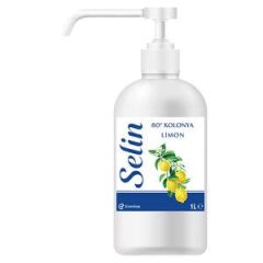 Selin Zitronen-Kölnischwasser-Sprühflasche, 1 Liter