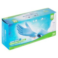 Has-pet Nitrilhandschuhe Blau M 100er-Packung