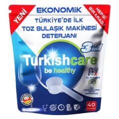Turkishcare All-in-One Powder Dishwasher Detergent 40 Washes