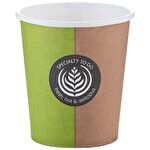 Huhtamaki Öko-Kartonbecher, 7 oz, 100er-Packung