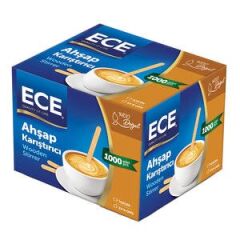Ece Holzrührstäbchen 11 cm, 1000er-Packung