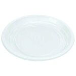 Plastic Plates, 21 cm, Pack of 100