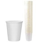 Weiße Pappbecher, 200 ml, 50er-Packung