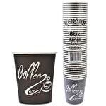 Bencup Pappbecher mit Muster, 8 oz, 40er-Packung