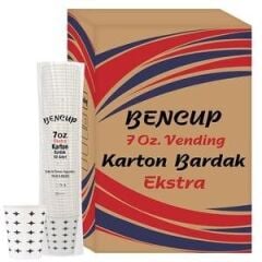 Bencup Pappbecher, Sternenmotiv, 200 ml, 3000er-Packung