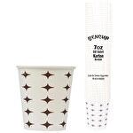 Bencup Pappbecher, Sternenmotiv, 200 ml, 50er-Packung