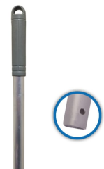 Ceymop Teleskop-Moppstiel aus Aluminium, zum Aufstecken, 130 cm