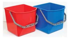 Ceymop Reinigungsset Eimer Rot-Blau 2x25 l