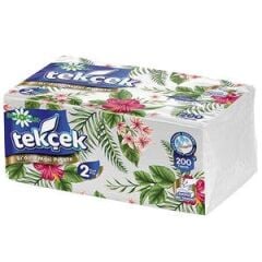 Rulopak Tekçek Bi'Dolu Maxi Peçete 2 Katlı 200 Yaprak
